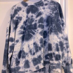 NWT Tie Dyed Plus Cropped Sweatshirt